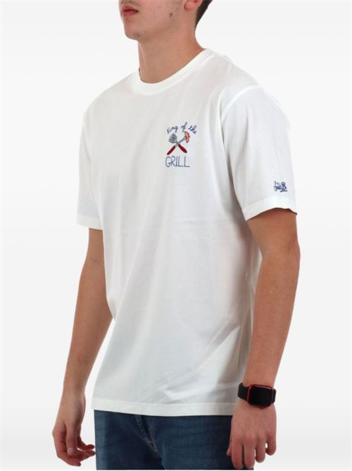 T-shirt uomo Denver bianca MC2 SAINT BARTH | PORTOFINO04334L